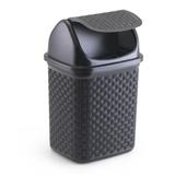 Lixeira De Pia Cozinha Basculante Rattan 4.5 Litros - Nitron