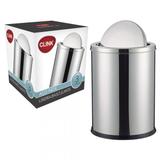 Lixeira de Pia Inox Basculante 3 Litros - Clink