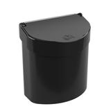 Lixeira de Pia Retrô 2,7 Litros Preto Coza - Brinox