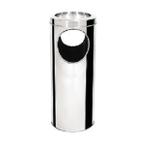 Lixeira e Coletor de Cigarros Aço Inox 27 Litros - Proditi