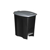 Lixeira Ecoblack com Pedal 7l Ref. 3494 - Plasútil