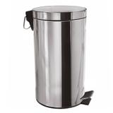 Lixeira em aco inox 30 litros - niazitex