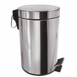 Lixeira em aço inox 5 litros / niazitex
