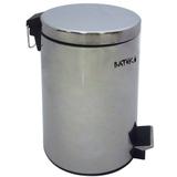 Lixeira em Aço Inox Polido 5 Litros com Pedal Batiki W180-LB-602L
