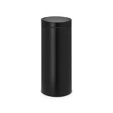 Lixeira em Aço Inox Touch Bin 30 Litros Brabantia Preta