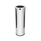 Lixeira em Inox sem Tampa com Aro em Inox - 30 Lt's - Jsn