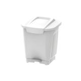 Lixeira em plastico t-force branco 15l - Tramontina