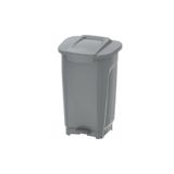 Lixeira em plastico t-force cinza 50l - Tramontina