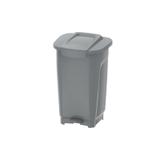Lixeira em plastico t-force cinza 50l - Tramontina