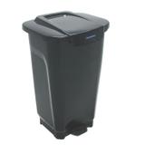 Lixeira em plastico t-force preto 50l - Tramontina
