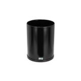 Lixeira Esmaltada STP RED 13 L Preto JS - Unidade