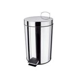Lixeira Euro Home Aço Inox Com Pedal 3 Litros