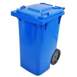 Lixeira Gari 240 Litros com Roda de 300mm Bralimpia