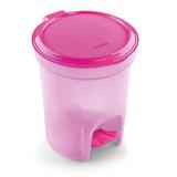 Lixeira Infantil com Pedal Rosa 6,6L SR274/40 Sanremo
