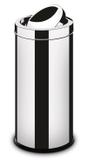 Lixeira Inox 16 Litros Com Tampa Basculante Home Martinazzo
