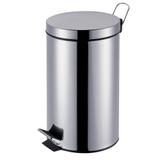 Lixeira Inox 30 Litros Ágata Mor - Met. mor