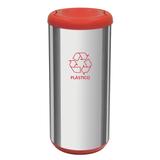 Lixeira Inox 40 Litros Cápsula Selecta Plus Basculante Tramontina 94539202