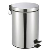 Lixeira Inox 5 litros Clink