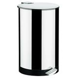 Lixeira Inox 50 Litros com Pedal - Brinox