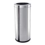 Lixeira Inox Com Aro 28,17 Litros - Brinox