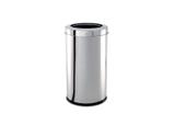 Lixeira Inox com Aro 5,4 Litros - Decorline Lixeiras 18,5 x 20 cm - Brinox