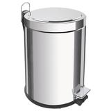 Lixeira Inox com pedal - 12 L - Tramontina