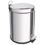 Lixeira inox com pedal tramontina acabamento polido balde interno 3 l - D3 equipamentos