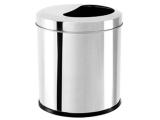 Lixeira Inox com Tampa 6L - Brinox 1/2 Lua