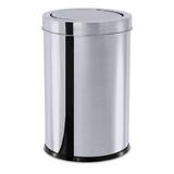 Lixeira Inox com Tampa Basculante 21 Litros Brinox
