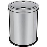 Lixeira Inox com Tampa Basculante 5 Litros - EURO