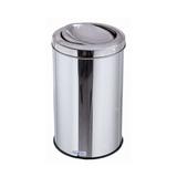 Lixeira Inox Com Tampa Flip-TopInox (Basculante) 20 Litros - Aldinox