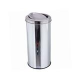 Lixeira Inox Com Tampa Flip-TopInox (Basculante) 25 Litros - Aldinox