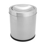 Lixeira Inox Decorline Basculante 5,4 Litros - Brinox