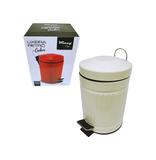 Lixeira Inox Retrô Color com Pedal 3 Litros - Ref. IXB1109 - Wincy