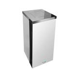 Lixeira Inox Tampa Basculante QUA 30 L JS - Unidade