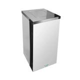 Lixeira Inox Tampa Basculante QUA 50 L JS - Unidade