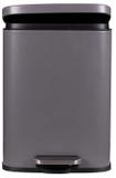 Lixeira Matte Chumbo 5L Yoi