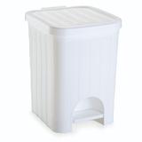 Lixeira Para Banheiro de Plástico 12 Litros com Pedal Branca - Nitron