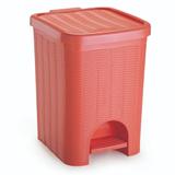 Lixeira Para Banheiro de Plástico 12 Litros com Pedal Coral - Nitron