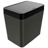 Lixeira Para Pia 5 Litros - Chumbo/Preto - Crippa