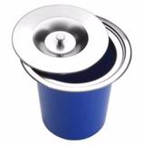 Lixeira Pia Cozinha Embutir 5 Litros Inox - Sollux