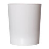 Lixeira Plástica Branca sem Tampa com Capacidade de 10 Litros Mb - Plastileste