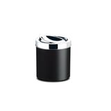 Lixeira Pp Preta Tampa Basc.18,5X20Cm Brinox