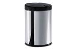 Lixeira Press Inox Com Tampa Pp Preta 4L Brinox