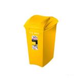 Lixeira seletiva 40 litros amarela Sanremo