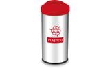 Lixeira seletiva tp basc. 40,5l vermelho brinox