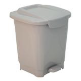 Lixeira t-force cinza 25l 92812210 tramontina