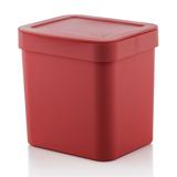 Lixeira Trium 2,5 Litros - Vermelho - Ou