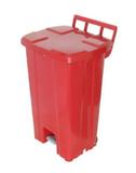 Lixeiras 100 Litros com Pedal e Rodas (JSN)