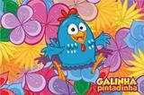 Lona Festa Galinha Pintadinha 150x100cm - X4adesivos